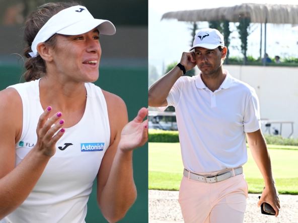 Solana Sijera i Rafael Nadal