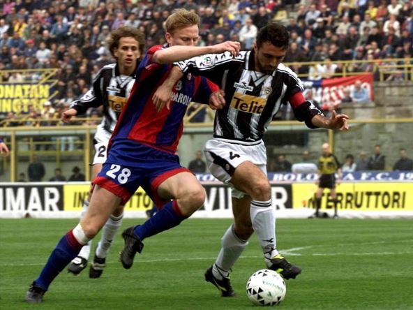 Kenet Anderson na meču Bolonja - Juventus