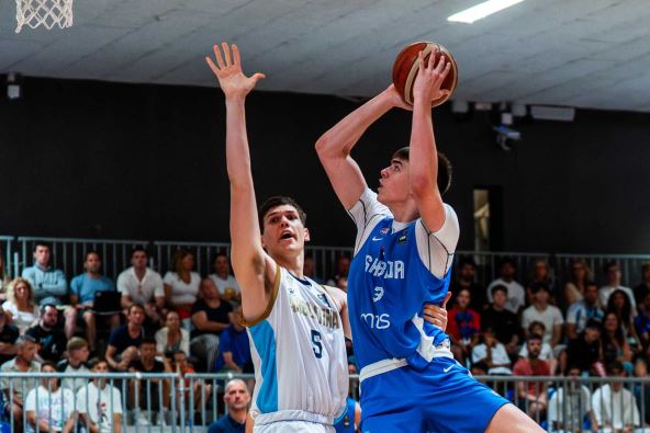 Mlada reprezentacija Srbije protiv Argentine na Svetskom prvenstvu