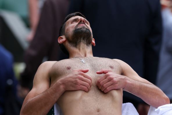 Novak Đoković na Vimbldonu