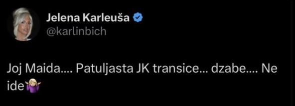 Jelena Karleuša o Maji Berović