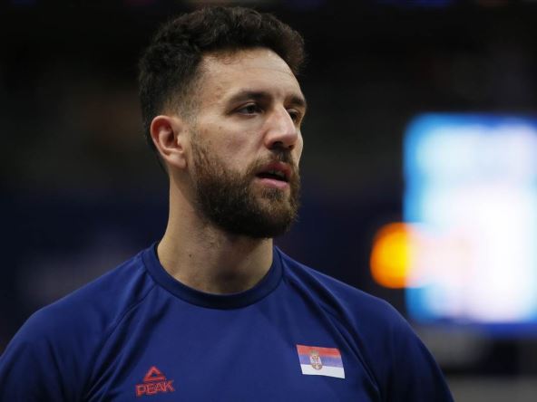 Vasilije Micić u dresu reprezentacije Srbije