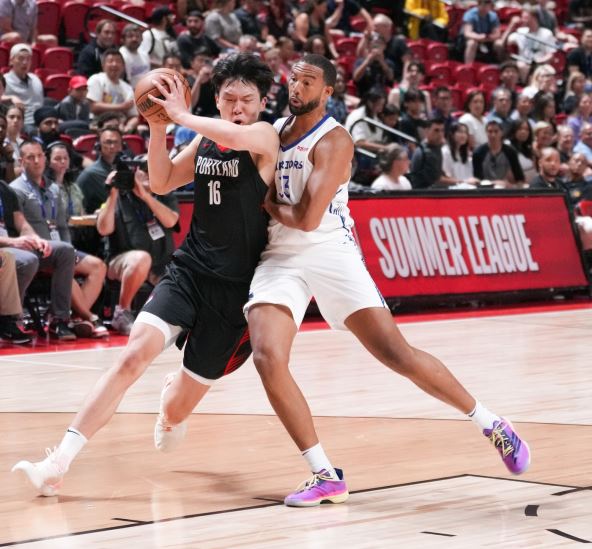 Hansen Jang na debitantskom nastupu za Portland