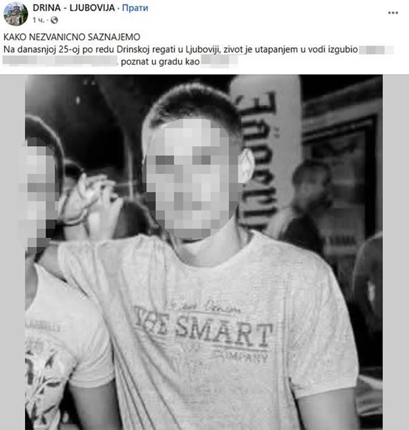 Drinska regata, utapanje, Radiša Mijajlović
