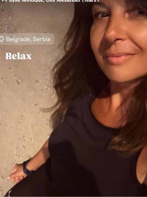 Sanja Marinković bez šminke objava na Ig