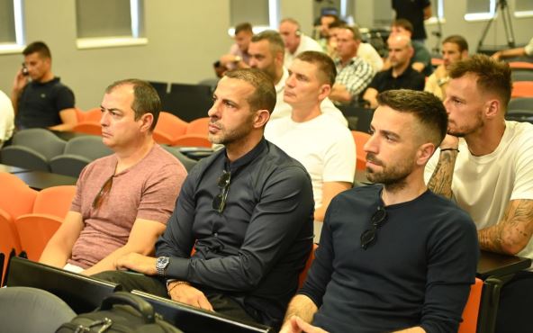 Bojan Šaranov na sastanku sa Mesinom