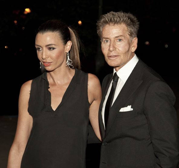 Kelvin Klajn sa ženom