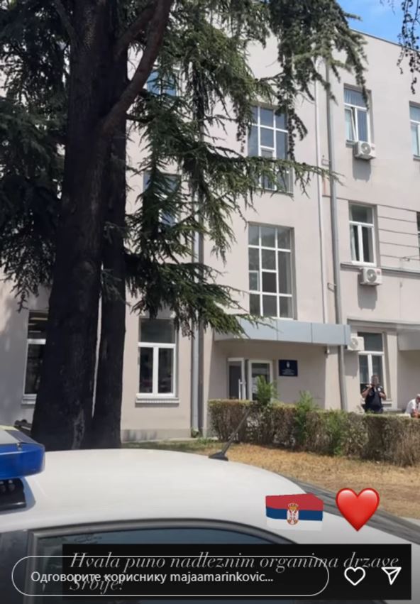 Maja Marinković u policiji