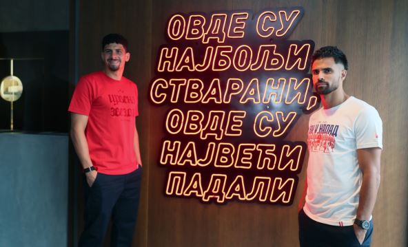 Rodrigao i Mateuš fudbaleri Crvene zvezde