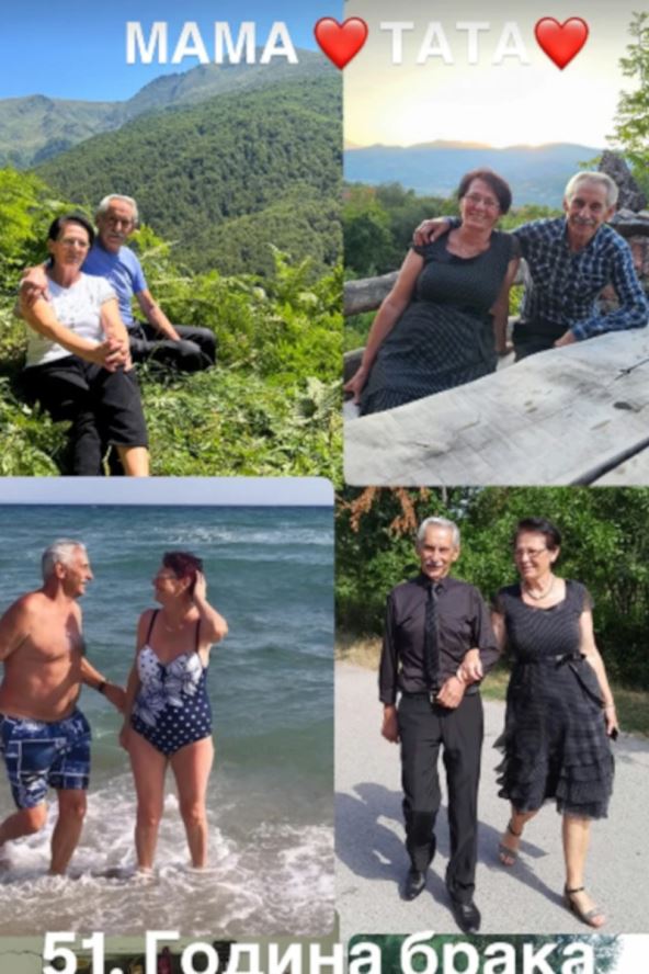 Milan Vasić roditelji godišnjica braka