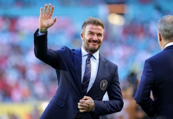 Dejvid Bekam maše navijačima Inter Majamija