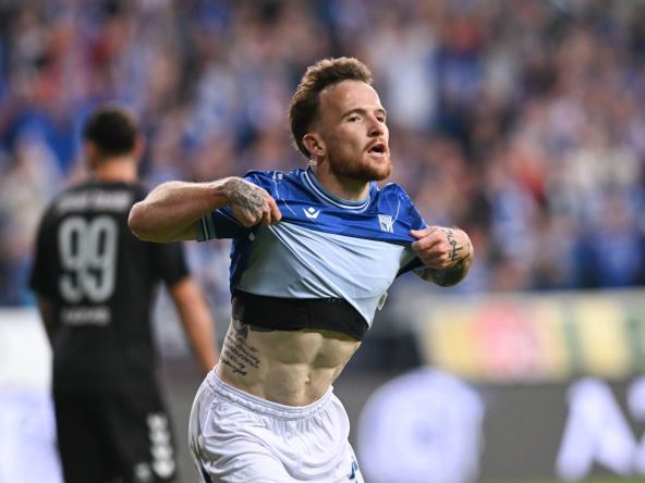 Dino Hotić fudbaler Leha iz Poznanja