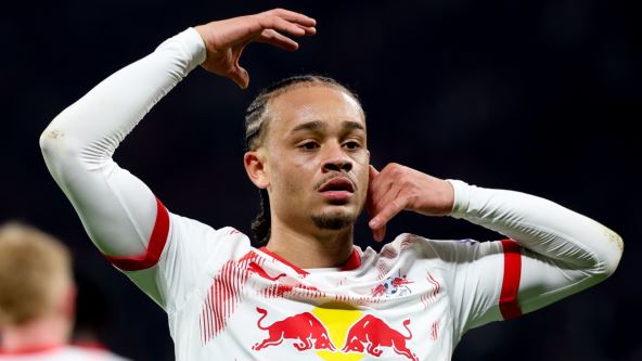 Ćavi Simons slavi gol za Red Bul