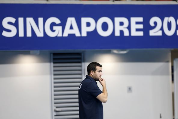 Uroš Stevanović selektor vaterpolo reprezentacije Srbije.