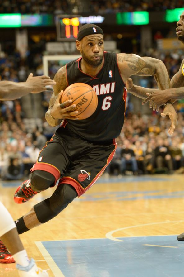 Lebron Džejms u prodoru u Majamiju