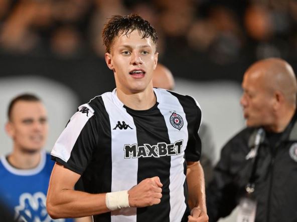 Fudbaler Partizana Ognjen Ugrešić