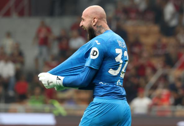 Vanja Milinković Savić slavi na Milan Torino