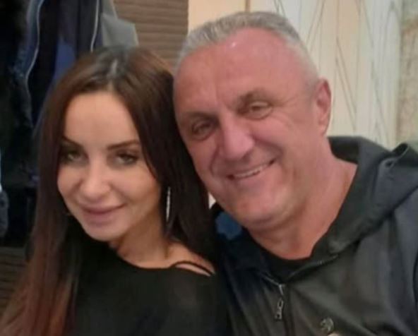 Jelena Vučković sa prijateljem