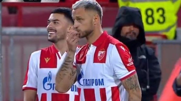 Marko Arnautović debi za Crvenu zvezdu