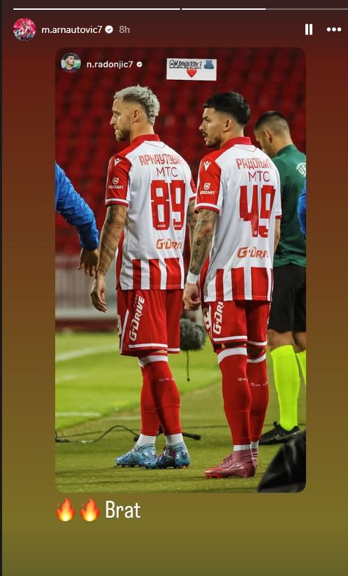 Marko Arnautović Nemanja Radonjić