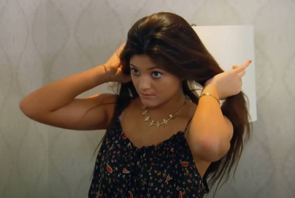 Kajli Džener pre estetiskih operacija