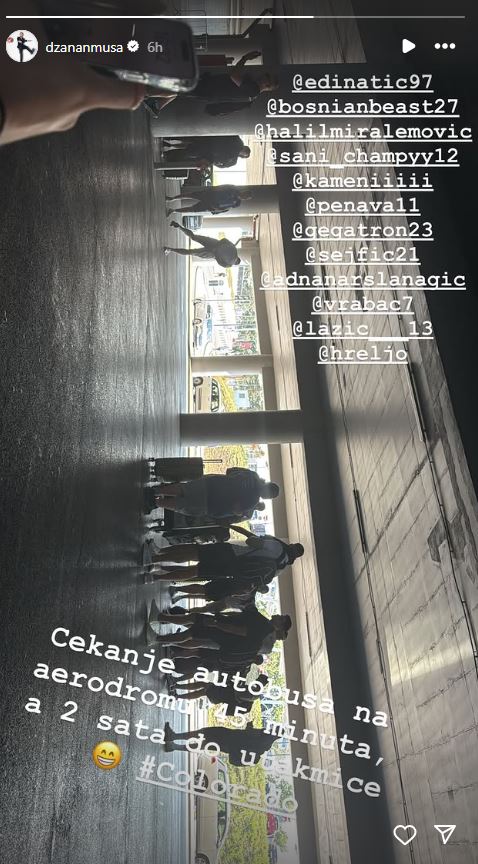 Džanan Musa instagram stori