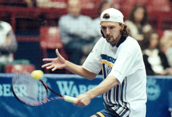 Goran Ivanišević na turniru 1997. godine.