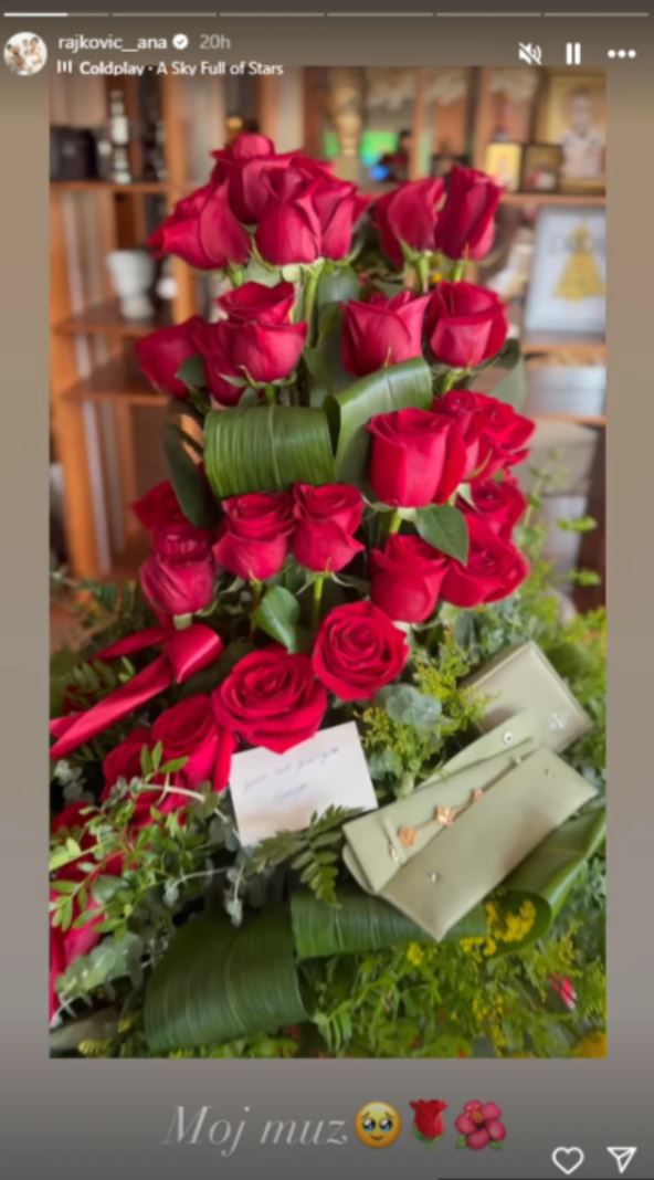 Predrag poklonio Ani narukvicu