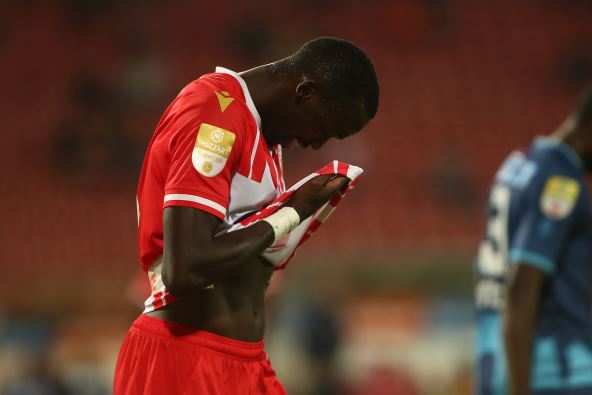 Šerif Endiaje se briše dresom zbog promašaja u Zvezdi.