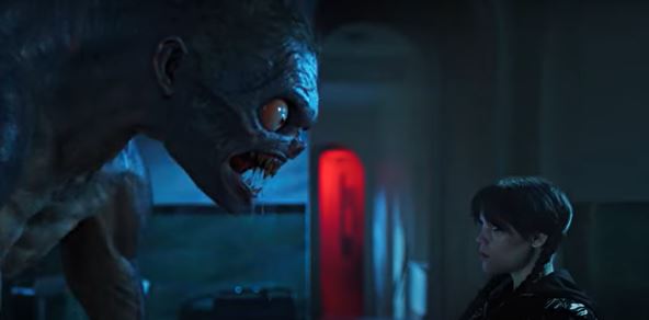 Wednesday scena preobražaj