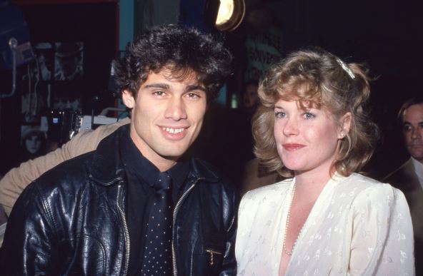 Stiven Bauer i Melani Grifit tokom braka