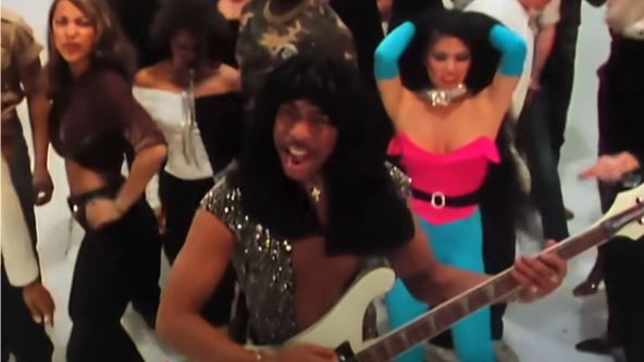 Rik Džejms Super Freak spot