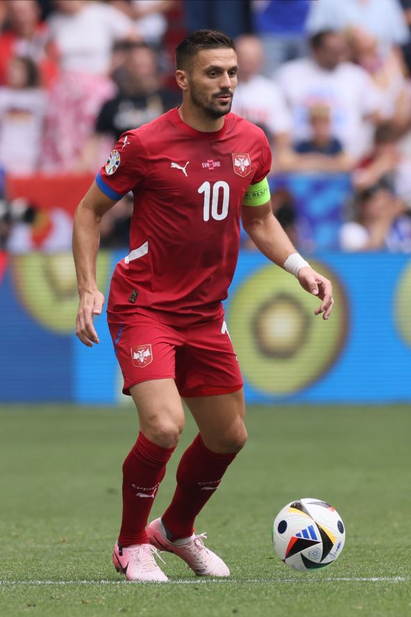 Dušan Tadić na meču Srbija - Slovenija