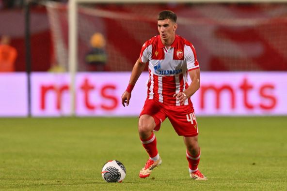 Veljko Milosavljević fudbaler Crvene zvezde
