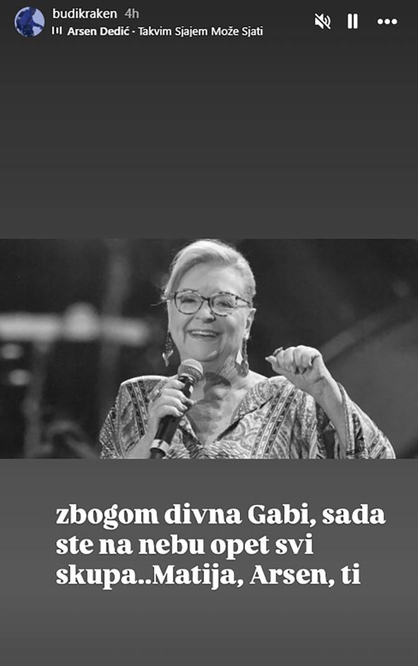 Čeda Jovanović se oprašta od Gabi Novak