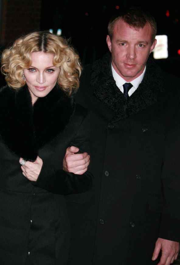 Gaj Riči i Madona 2007. godine