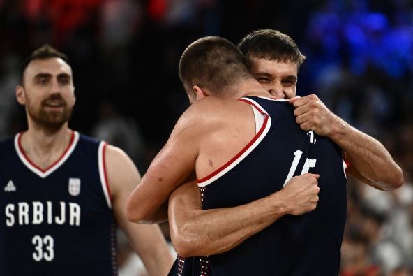 Nikola Jokić i Bogdan Bogdanović