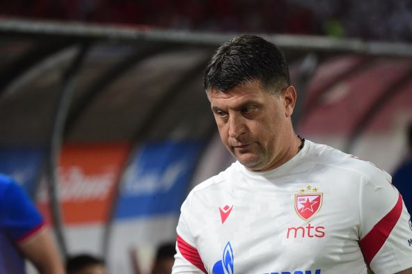 Vladan Milojević na meču Crvena zvezda Leh