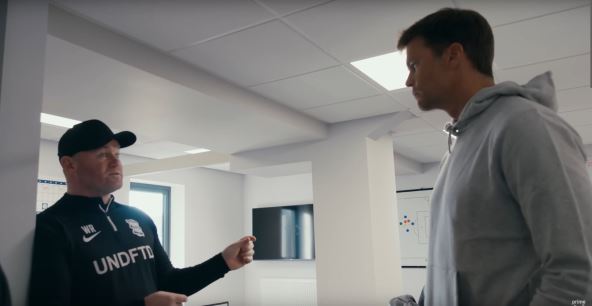 Tom Brejdi i Vejn Runi na sastanku u Birmingemu