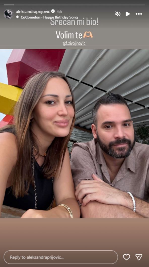 Aleksandra čestitala Filipu rođendan