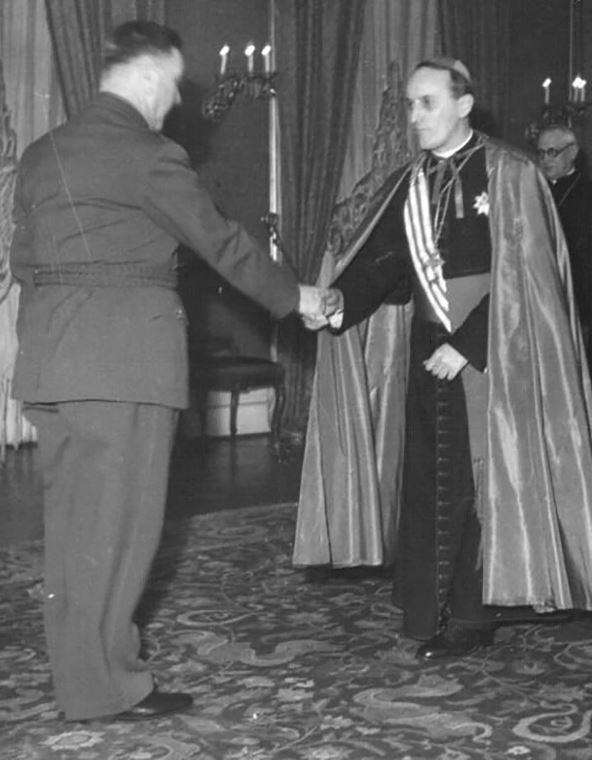 Andrija Artuković Ante Pavelić Alojzije Stepinac