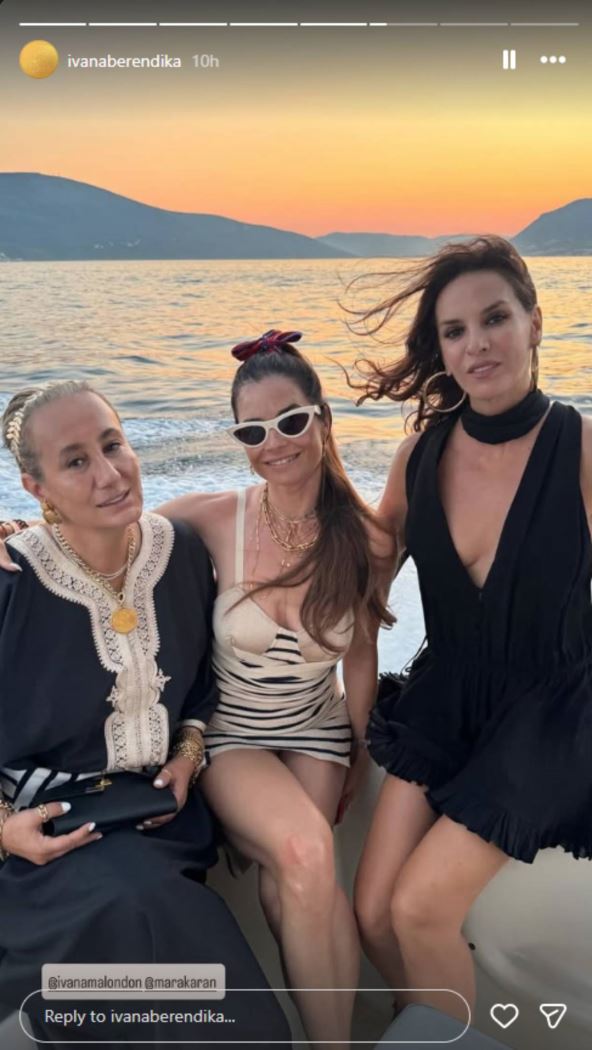 Glumica se fotografilsala na jahti sa Ivanom Berendikom