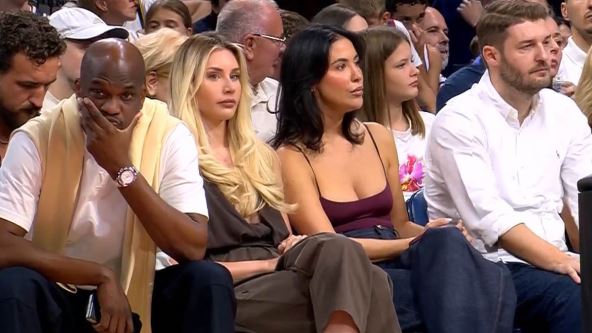 Dunja Jovanić na utakmici