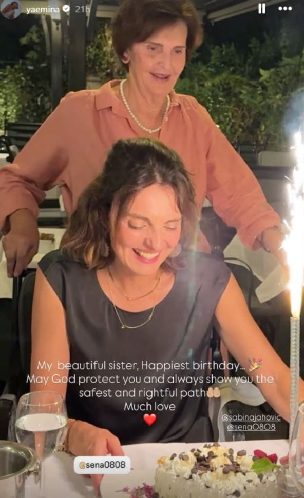Eminina setra Sabina je proslavila rođendan