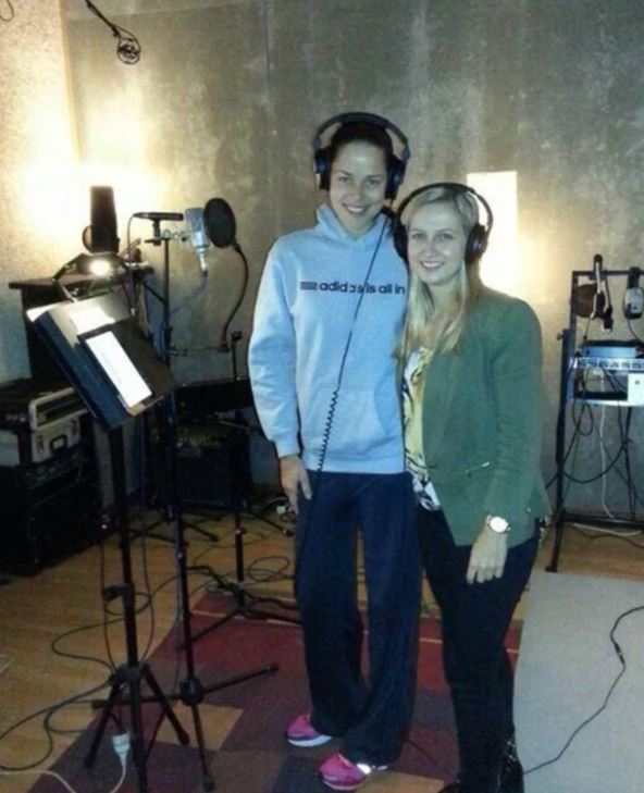 ana ivanović u studiju