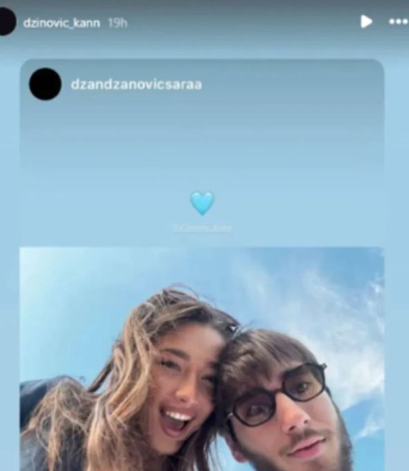 Sin Harisa Džinovića već neko vreme je u srećnoj vezi sa Sarom