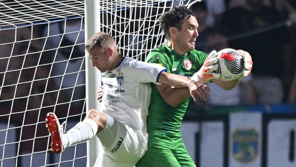 Vladimir Stojković na utakmici Radnički 1923 Ki Klaksvik