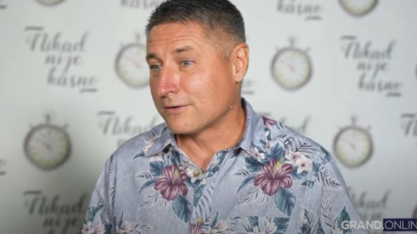 Ivan Vukićević Ivke producent emisije Nikad nije kasno