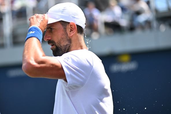 Novak Đoković na meču US Opena