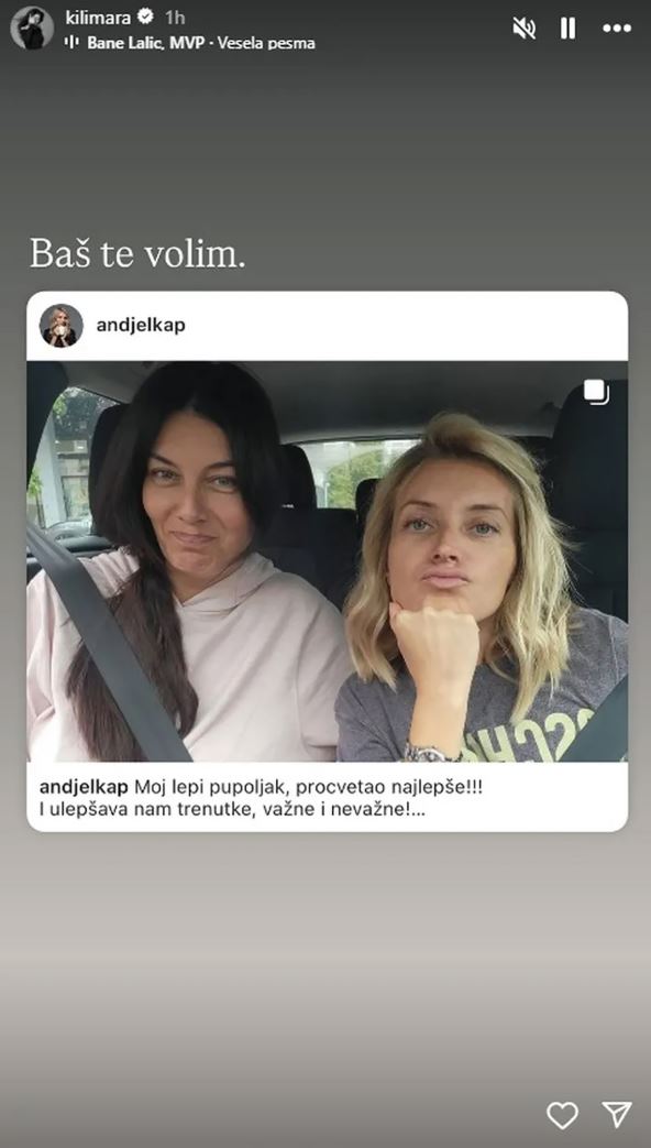 Anđelka Prpić čestita rođendan Mariji Kilibardi